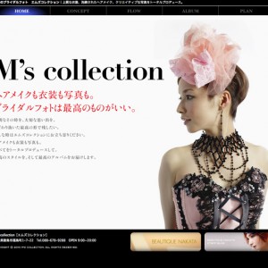 M’s collection　ホームページ