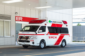 徳島県立中央病院　車両ラッピングデザイン