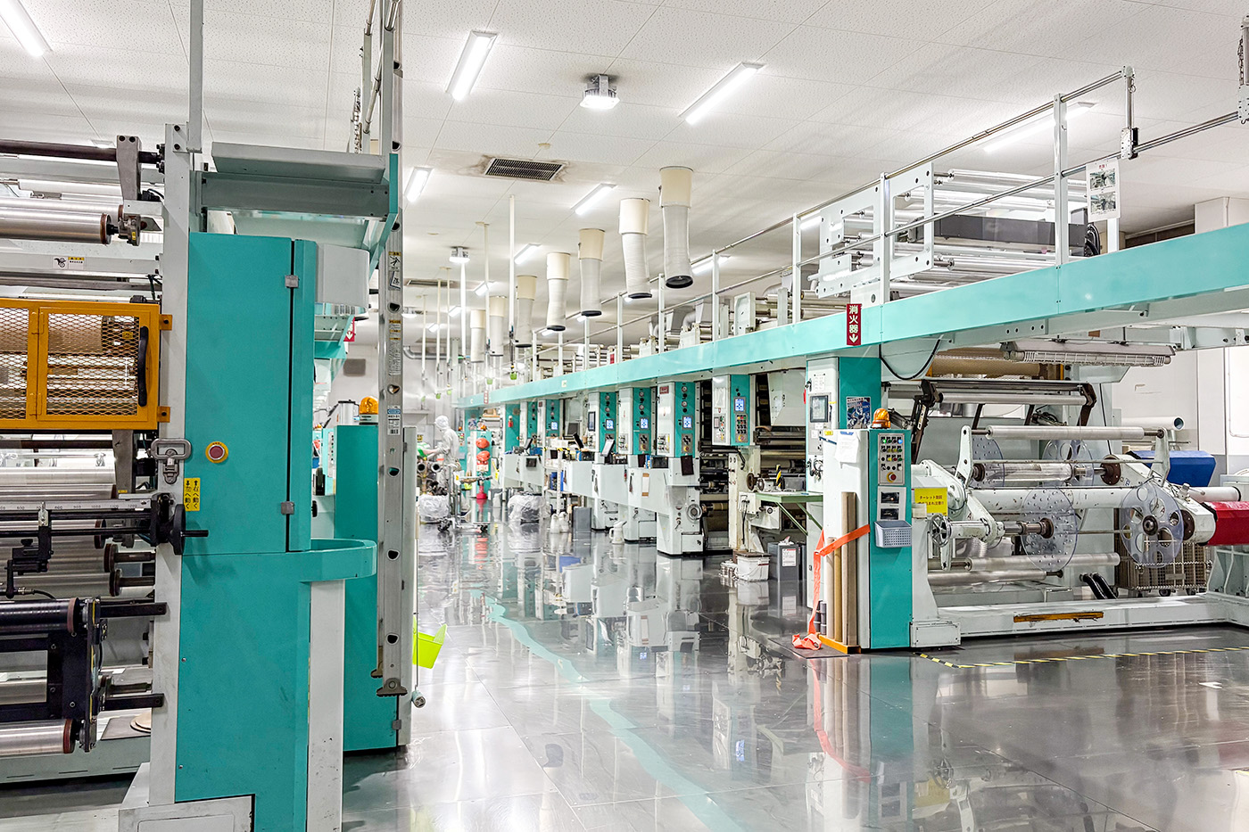 グラビア印刷　工場見学