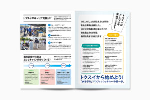 採用パンフレット デザイン制作